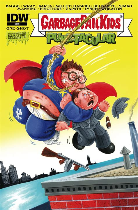 Garbage Pail Kids Comic Book Puke Tacular Review — Major Spoilers