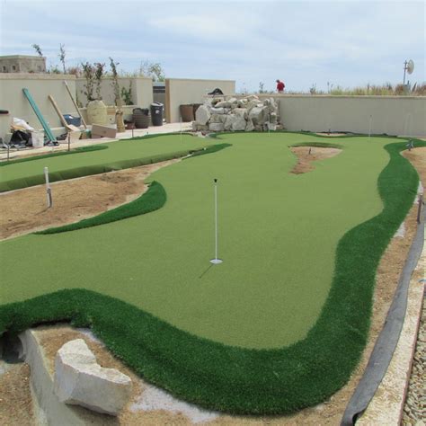 Rooftop Putting Green Installation Ultrabasesystems