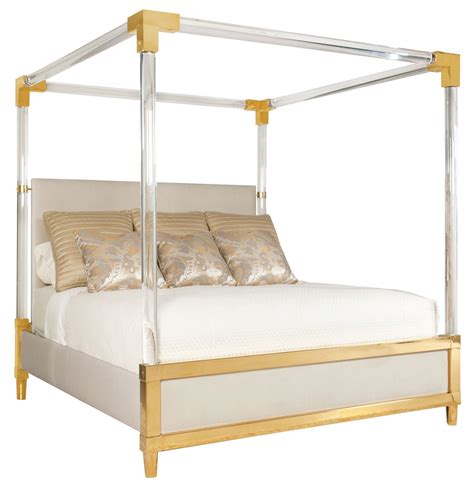 Gold Canopy King Size Bed Maestro Goldbedding King Upholstered Bed
