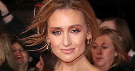 Corries Catherine Tyldesley Bares Assets In Sinfully Low Cut Dress Daily Star