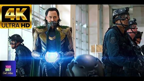 Loki Escapes With The Tesseract Scene Avengers Endgame 2019 Movie