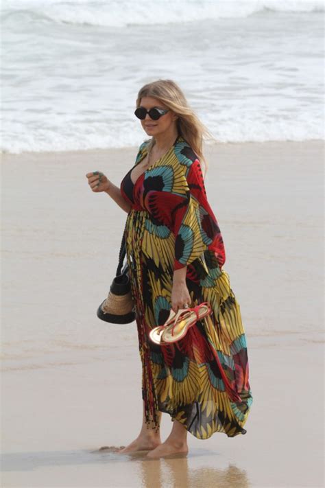 Fergie At The Beach In Sao Paulo 04 Gotceleb