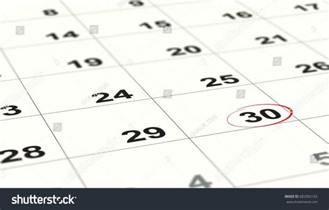 End Of The Calendar Calendar Template 2021