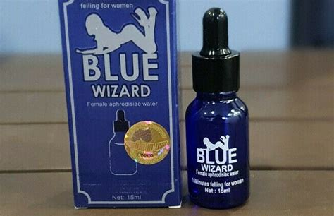 100 Original Blue Wizard Female Sex Drop Liquid Aphrodisiac Improved
