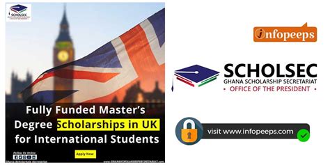 Fully Funded Masters Scholarship In The Uk International