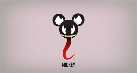 Mickey Mouse Minimalist Wallpaper Dunkowi