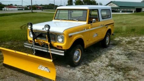 International Scout International Harvester Scout 800 Snow Removal