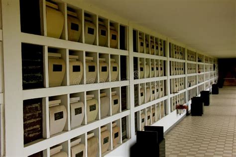 Columbarium Wall Near Crematorium Stock Image Image Of Remembrance