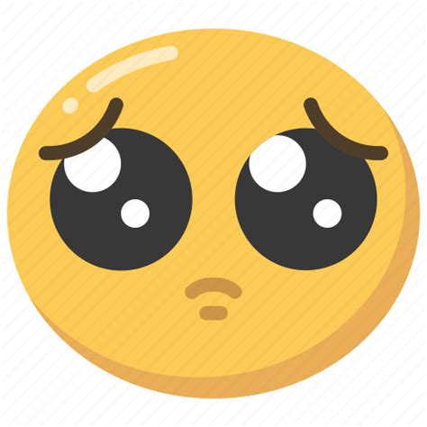 Cute Emoji Emoticon Sad Sadness Upset Icon Download On Iconfinder