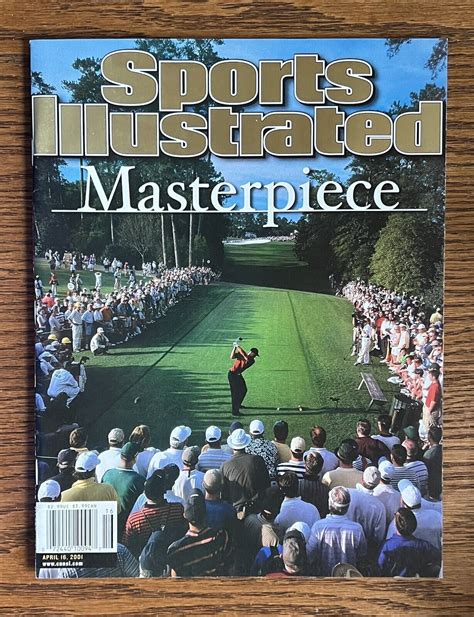 Tiger Woods Sports Illustrated Masterpiece Magazine April