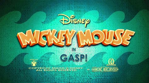 Mickey Mouse Season 1 Title Cards Youtube