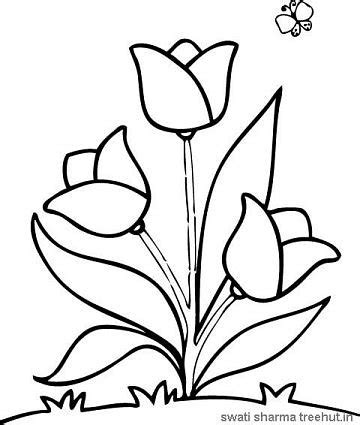The ultimate collection of easy flowers coloring pages | relax and fun. Easy Flower Coloring Pages