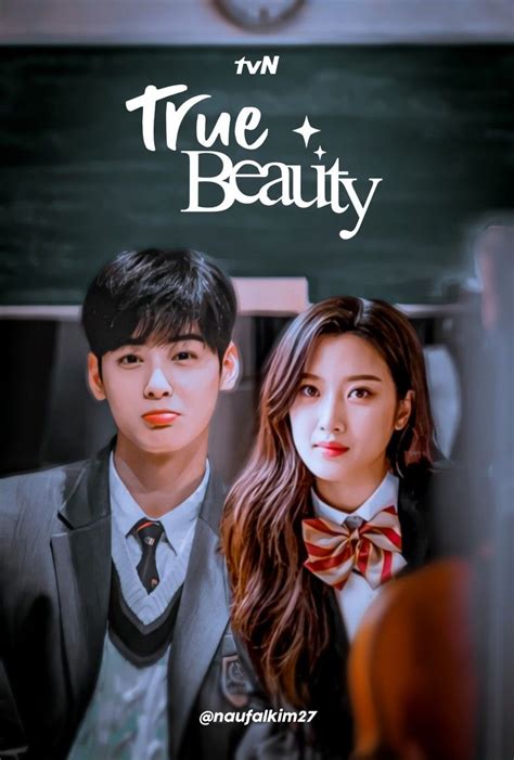 True Beauty Drama Tvn True Beauty Korean Drama Best Couples Poster