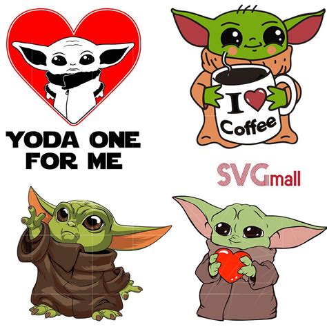 25 Free Baby Yoda Svg Files Files For Cricut And Silhouette Plus