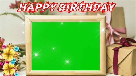 Birthday Green Screen Video Wishing Birthday Green Screen Background