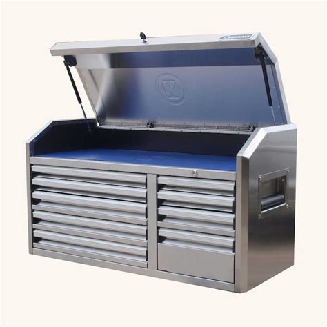 Kobalt 41 In W X 225 In H 9 Drawer Ball Bearing Stainless Steel Tool
