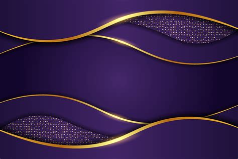 Luxury Background Purple Dynamic Overlapped Layer With Elegant Glow