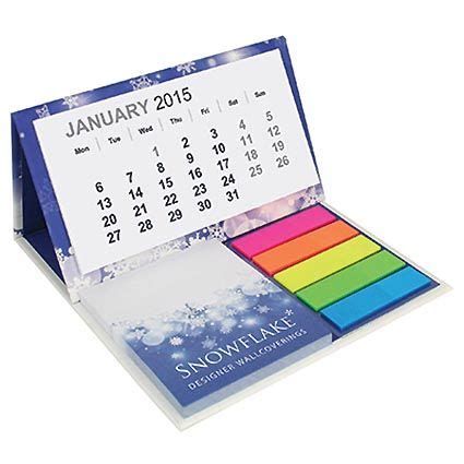 Mini Calendar And Sticky Note Sets Total Merchandise Mini Calendars