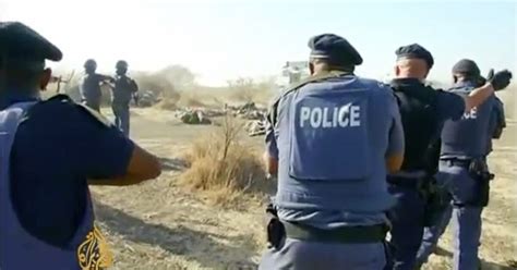 blame flies over police massacre of 34 south african miners in these times