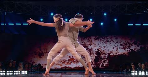 Kaycee Rice And Sean Lew Blindfolded World Of Dance Video Popsugar Entertainment