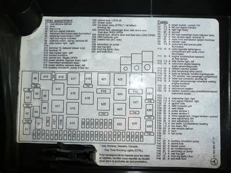 Ford inside fuse box diagram showing fuel pump relay? 2008 Ml350 Fuse Box Diagram - Wiring Diagram Schemas