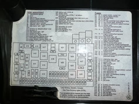 My ml is missing fuse chart, else i wouldn't be asking ). 2008 Ml350 Fuse Box Diagram - Wiring Diagram Schemas