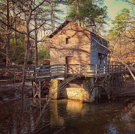 The Old Grist Mill At Stone Mountain Park Leecophoto Instagram