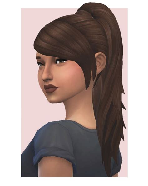 Sims 4 Ponytail 15 Best Sims 4 Ponytails Images On Pinterest Sims 4