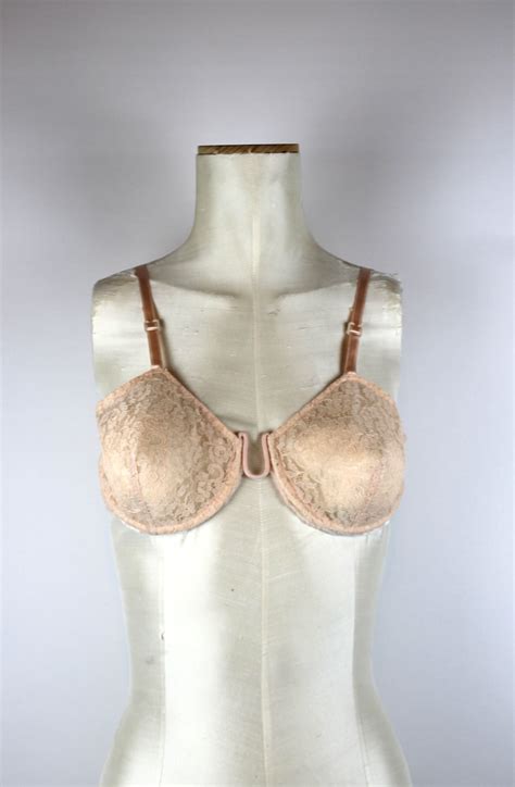 1960s nude bra 1960s vintage roxane beige uniwire bra french brassiere pin up lingerie bustier