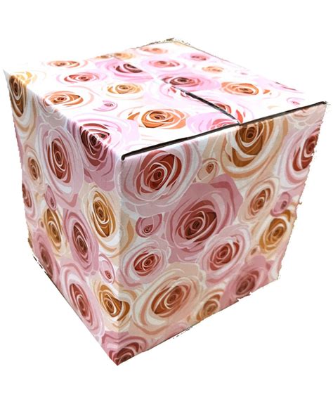 4x4x4 Pink Rose Shipping Boxes Qty 25 Etsy