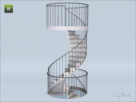 Sims 4 Spiral Staircase Mod