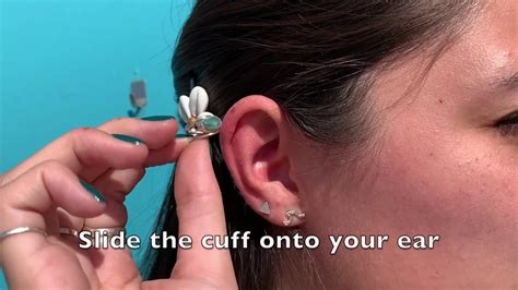 How To Wear Your Betty Ear Cuffs Youtube