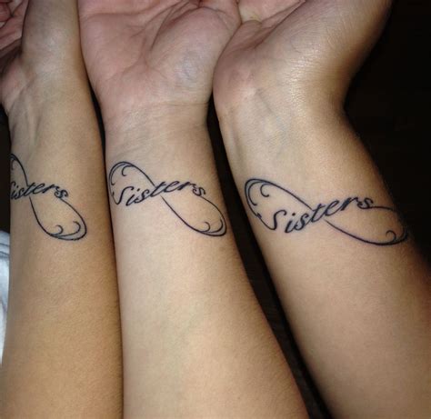 Sister Tattoo Ideas For 3