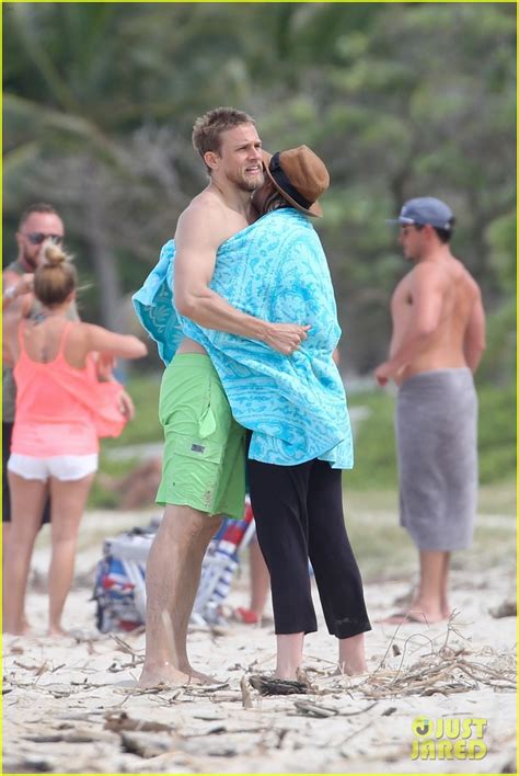 Charlie Hunnam Reunites With Morgana McNelis In Hawaii See The PDA Beach Photos Photo