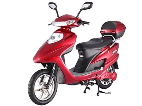 It offers a push button start and is fully automatic. TaoTao ATE-501 electric scooter review
