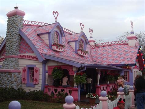 Minnie Mouses House Disneyland Florida Minnie Mouse House Minnie