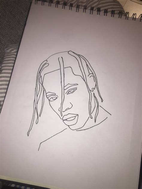 A Drawing Of A Woman With Dreadlocks On Her Head
