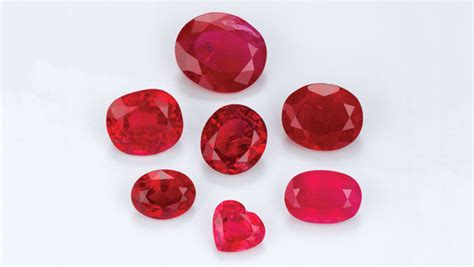 Ruby Quality Factors The Color Range Of Ruby Gia