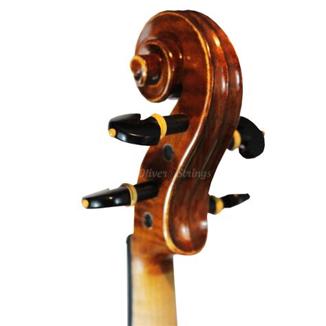 violino feito à mão modelo strad infantil 1 2 fundo inteiro oliver strings instrumentos musicais
