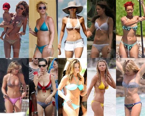 Pictures Of Celebrities In Bikinis Including Kristen Stewart Halle