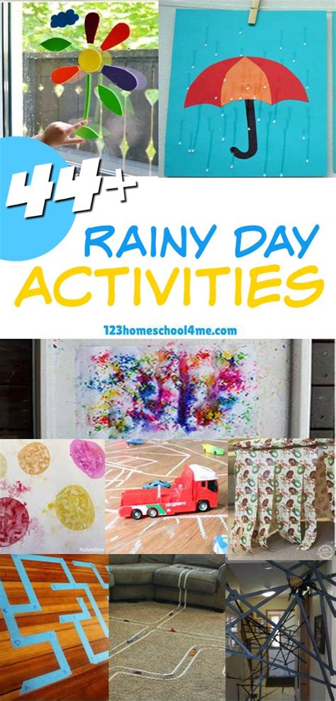 44 Rainy Day Activities Testing
