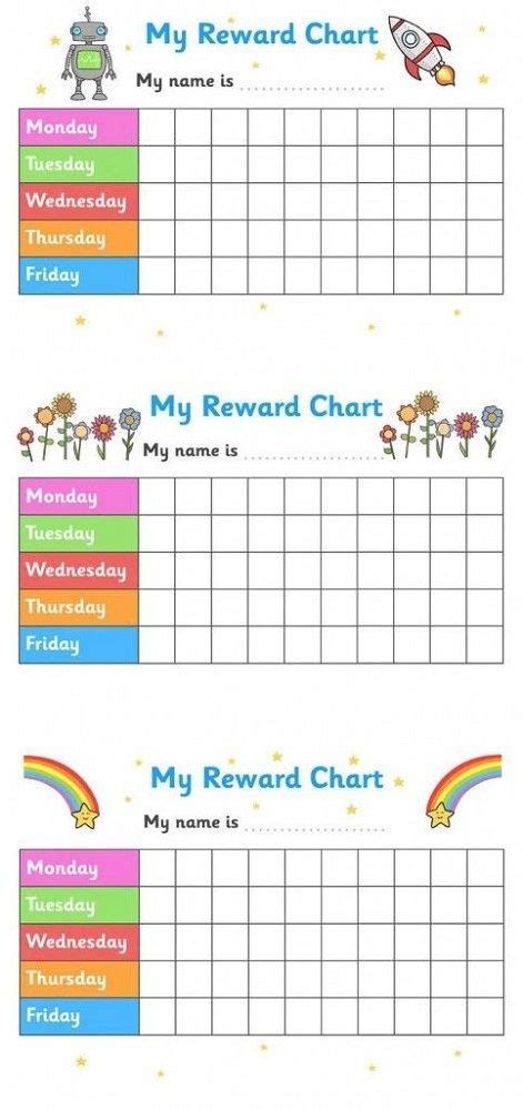 Behavior Chart Ideas For Preschoolers Burton Tracy