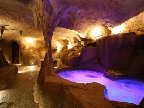 Underground Cave Cavern Pool Hot Tub Indoor Swimming Pool Design