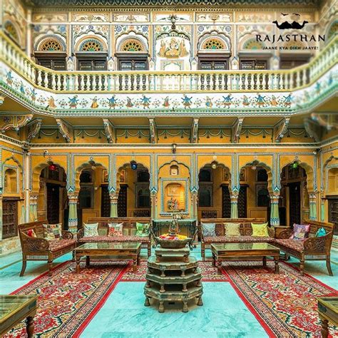 The Havelis In Mandawa In The Shekhawati Region Are No Less Than The