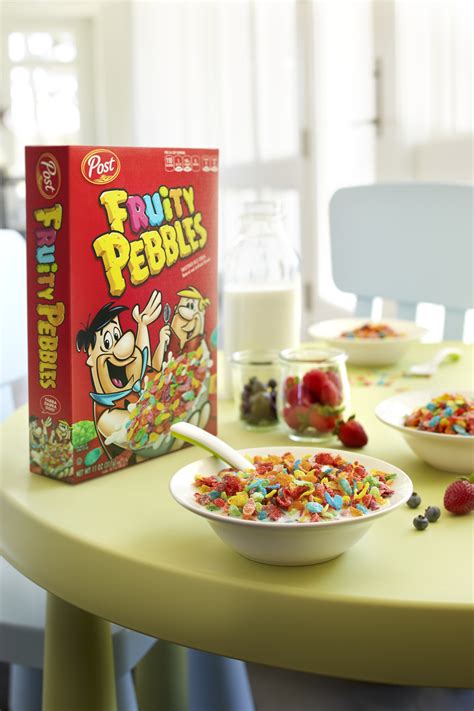 Post Fruity Pebbles Breakfast Cereal Gluten Free 36 Oz Bag