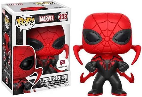 Funko Marvel Pop Marvel Superior Spider Man Vinyl Bobble Head 233 Toywiz