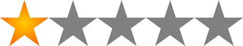 Stars Voting 1 Star Clip Arts 1 Star Rating Png Transparent Png