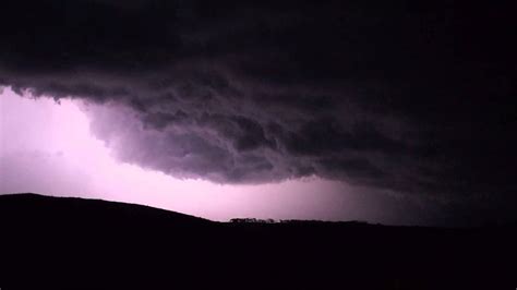 2652013 Badass Lightning Show And Rotating Wallclouds In Nebraska