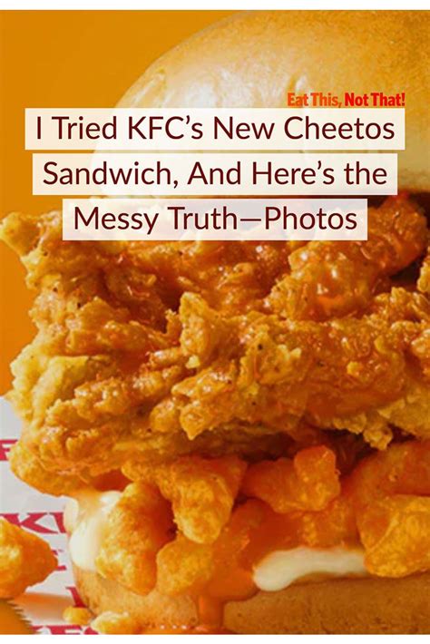 7, 2017.john minchillo/apshow moreshow less. The KFC Cheetos Sandwich Doesn't Look Like The Ad (With ...