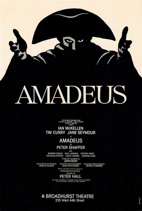 Amadeus Broadway Movie Poster Print 27 X 40 Fruugo Uk